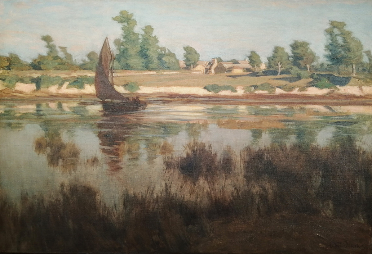 André Dauchez, l'anse du Groasken, Bretagne, 1900