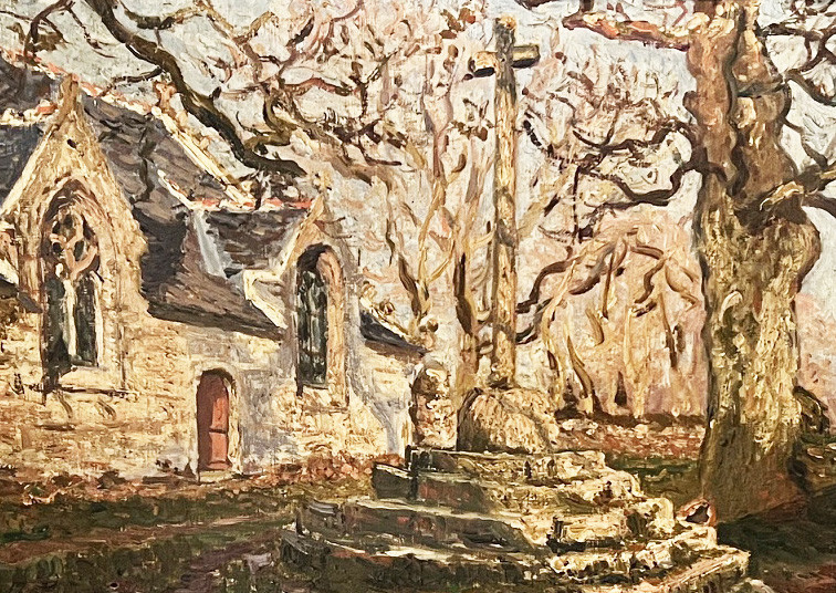 Chapelle de Trémalo, Pont-Aven, Bretagne, par Jacinthe Pozier, 1901