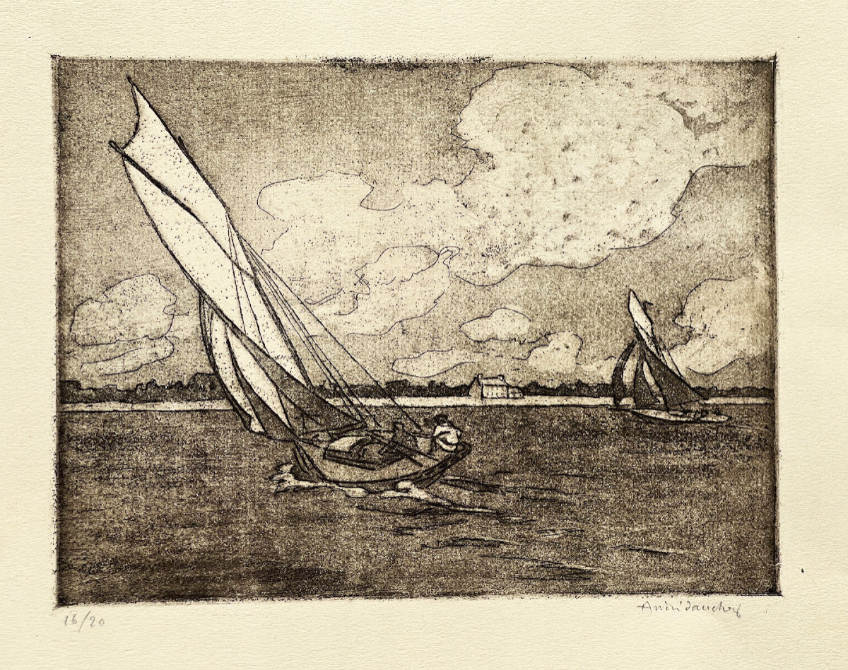 André Dauchez, Yachts, Brittany, From 1902