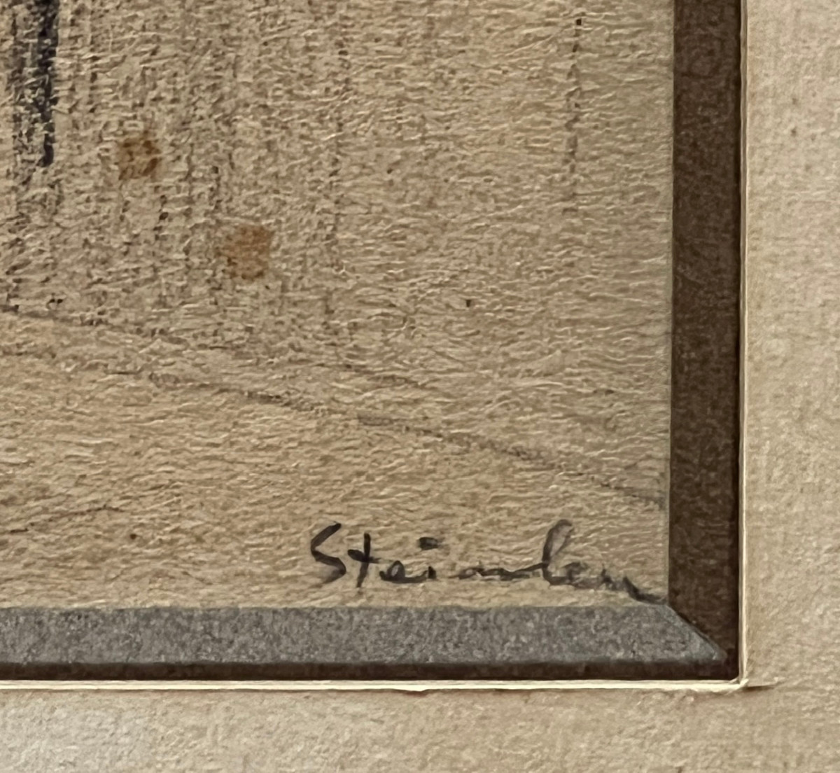 Steinlen, dessin au fusain-photo-2