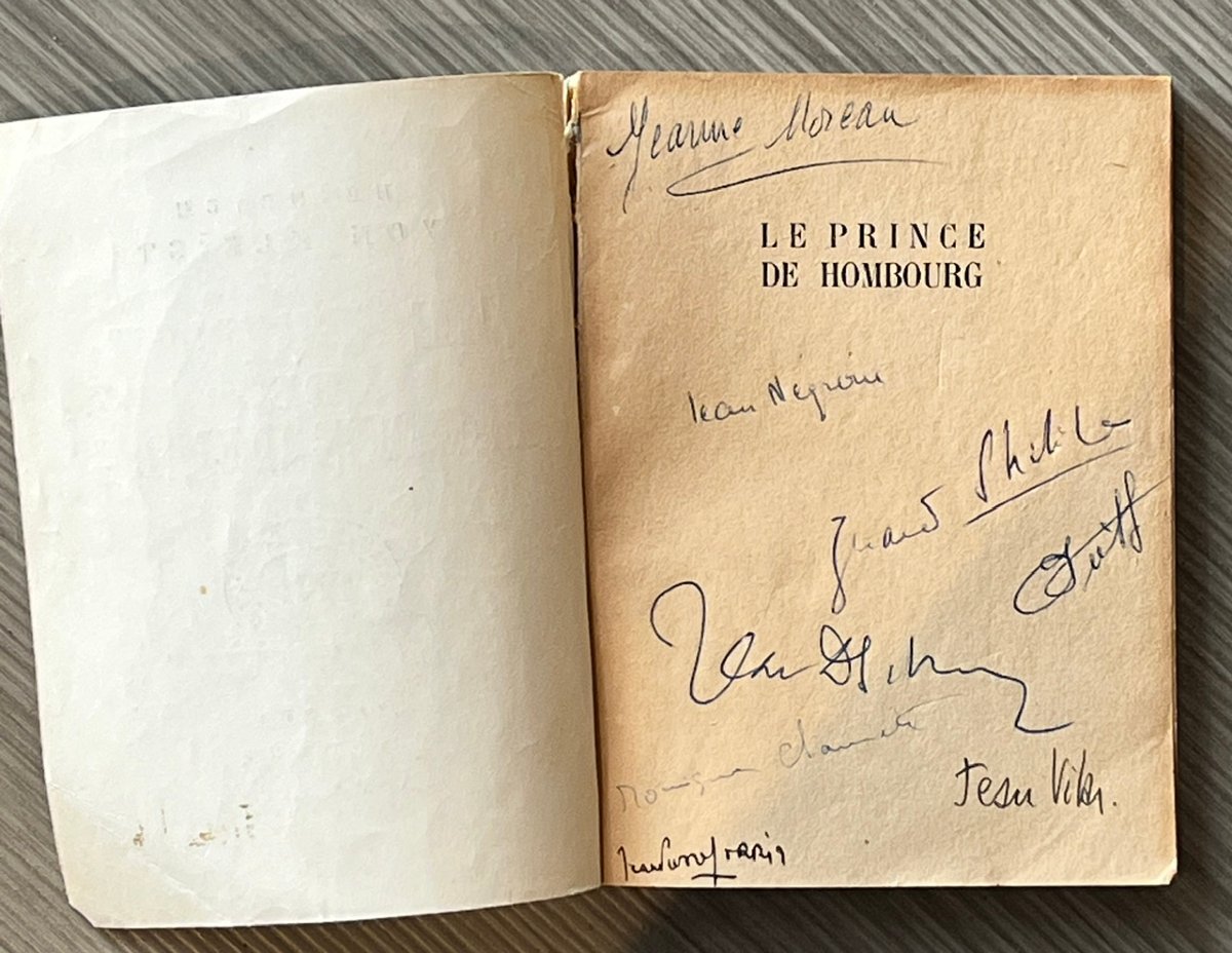 Le Prince de Hombourg, 1952, Festival d'Avignon, TNP, Gérard Philippe, Jean Vilar-photo-2