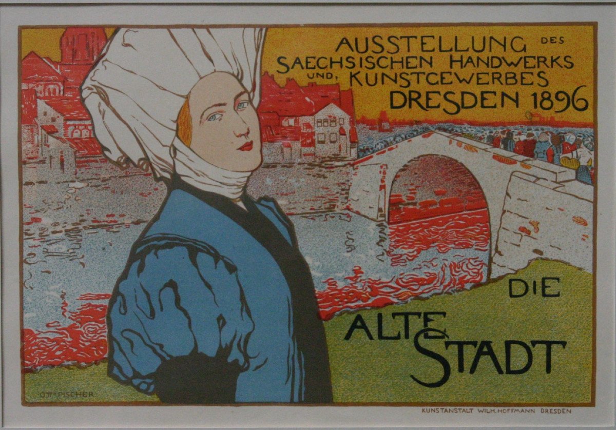 Otto Fischer, Masters Of The Poster, Dresden 1896