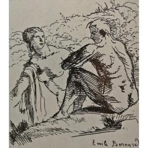 Idylle, 1926, Emile Bernard