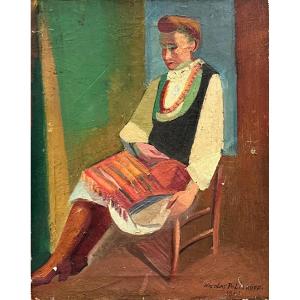 Nicolas Poliakoff, School Of Paris, 1944