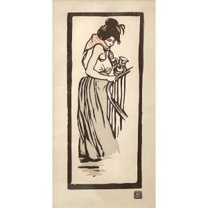 Pierre-Georges Jeanniot, l'escalier