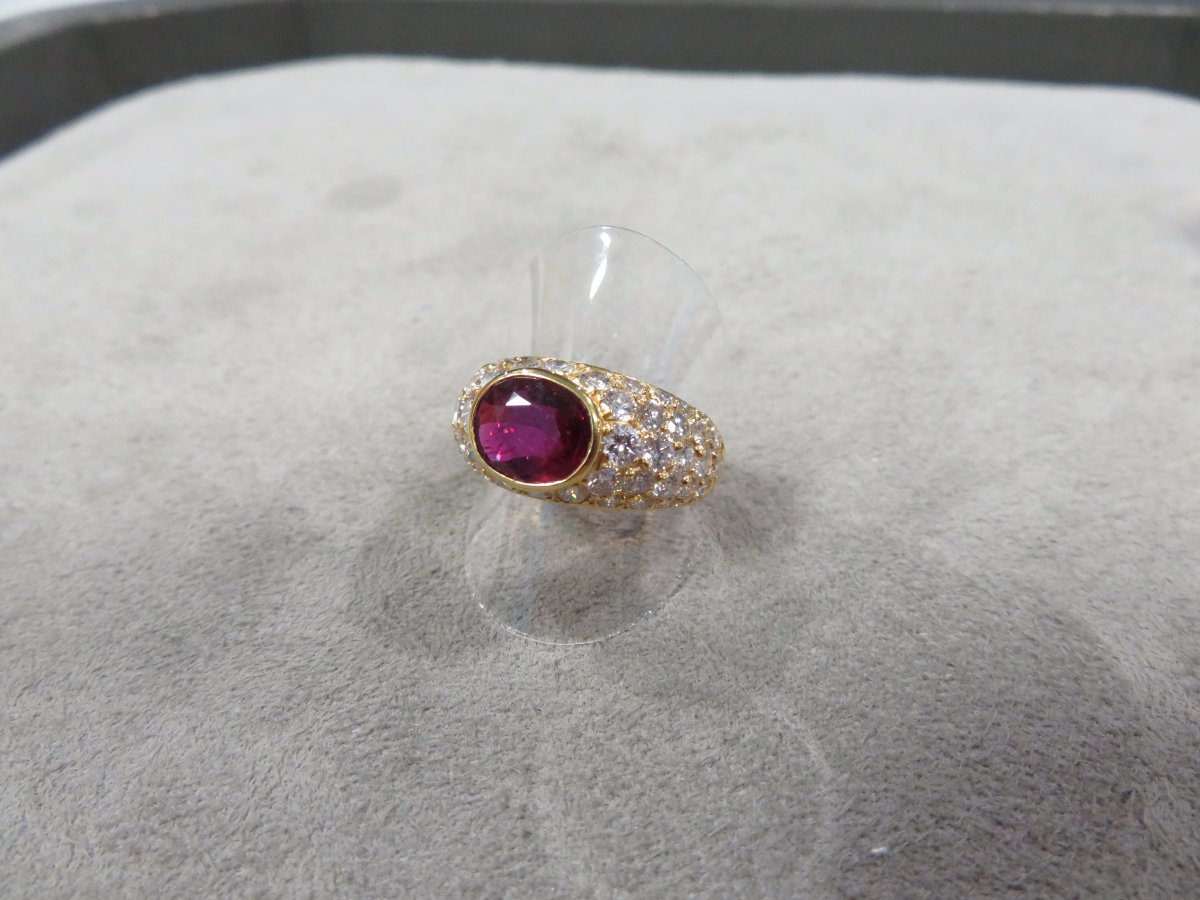 Bague Rubis