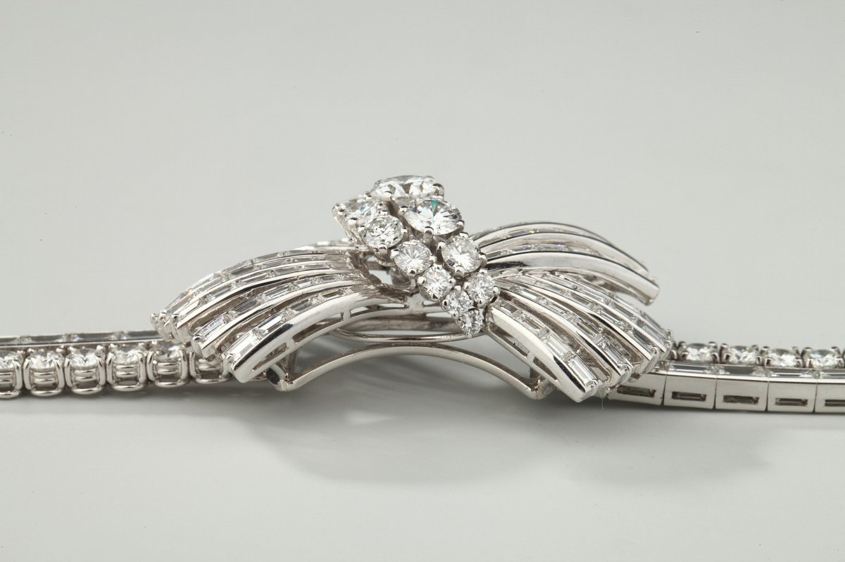 Platinum And Diamonds Bracelet-photo-3