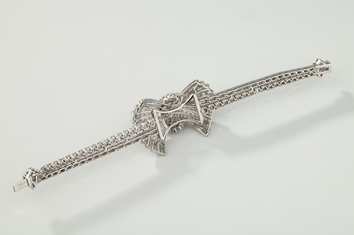 Platinum And Diamonds Bracelet-photo-4