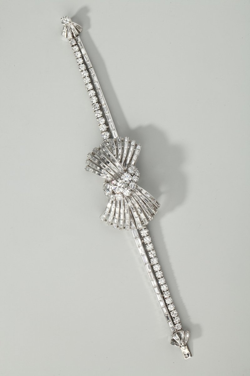 Platinum And Diamonds Bracelet