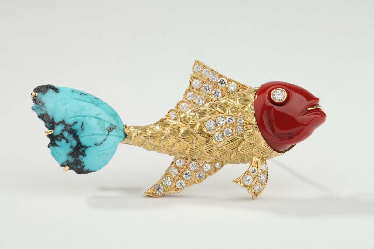 Nardi Fish Brooch