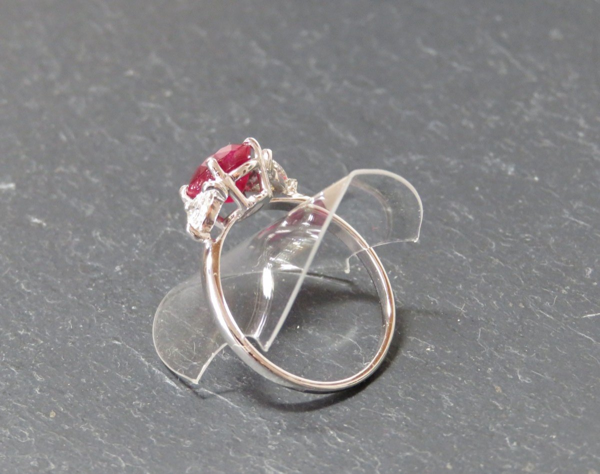 Ruby Solitaire Ring-photo-3