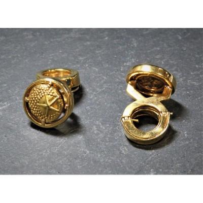 Gold Cufflinks