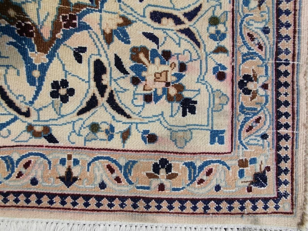 Grand Tapis Naïn Abibian, d'Origine Iranienne, d'époque Du Shah.-photo-1