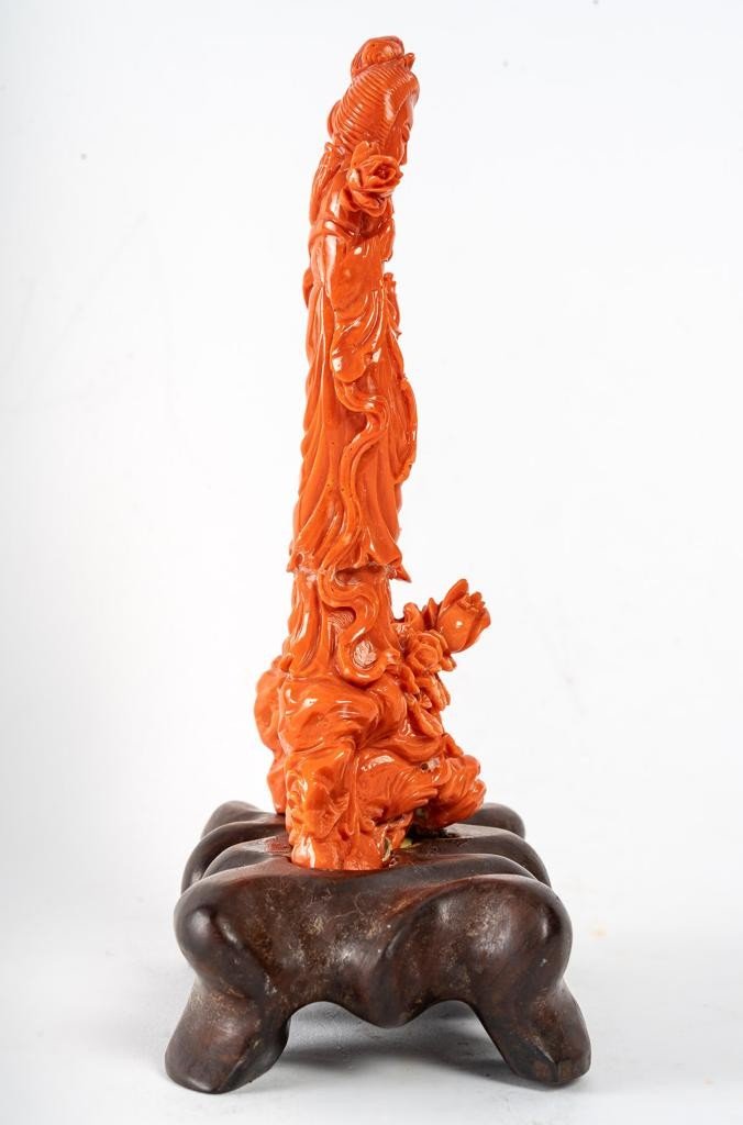 Sculpture corail rouge -photo-4