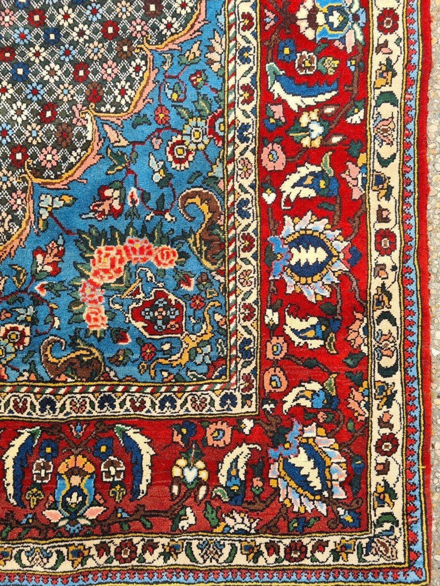 Bidjar Wool Rug, Shah Period, Circa 1940-photo-2