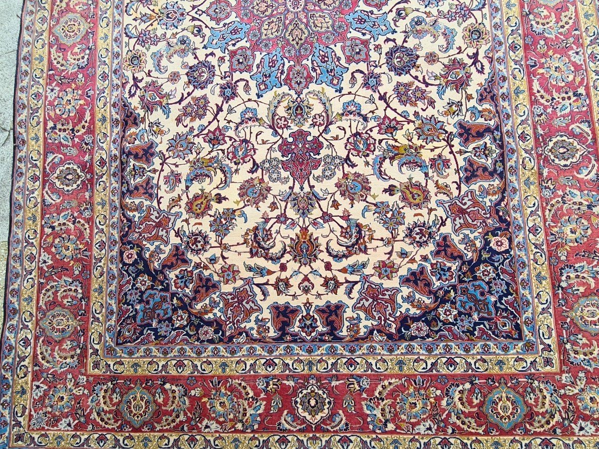 Isfahan Hekmatnejad Carpet, Iran, Shah Period-photo-1