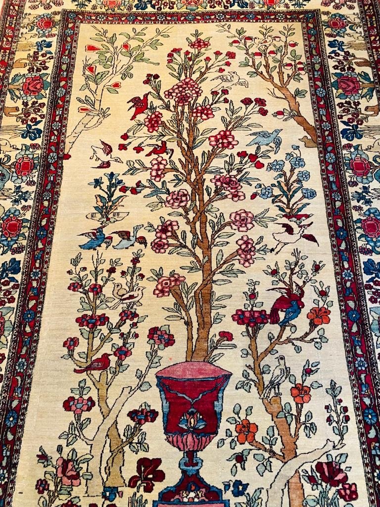 Teheran Wool Carpet, Persia, Late 19th Century-photo-1
