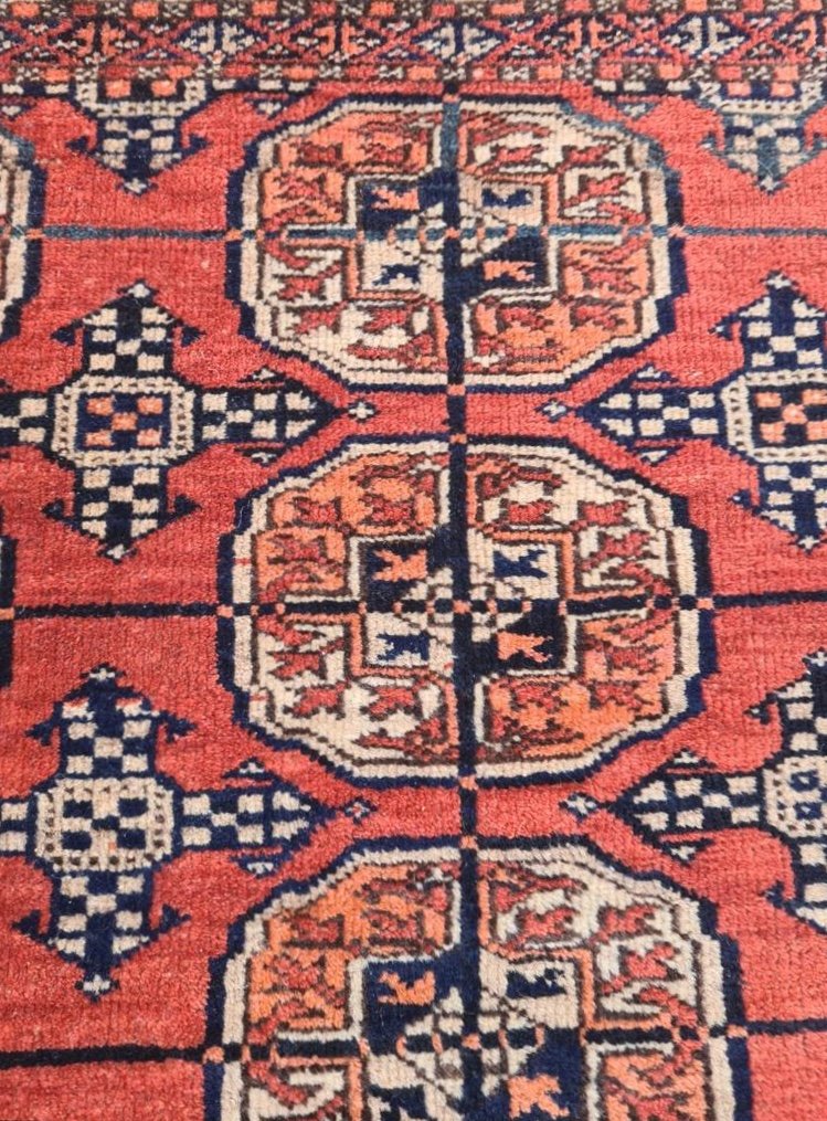 Tapis Tekke Boukhara, Turkmen, Fin 19éme Siècle-photo-2