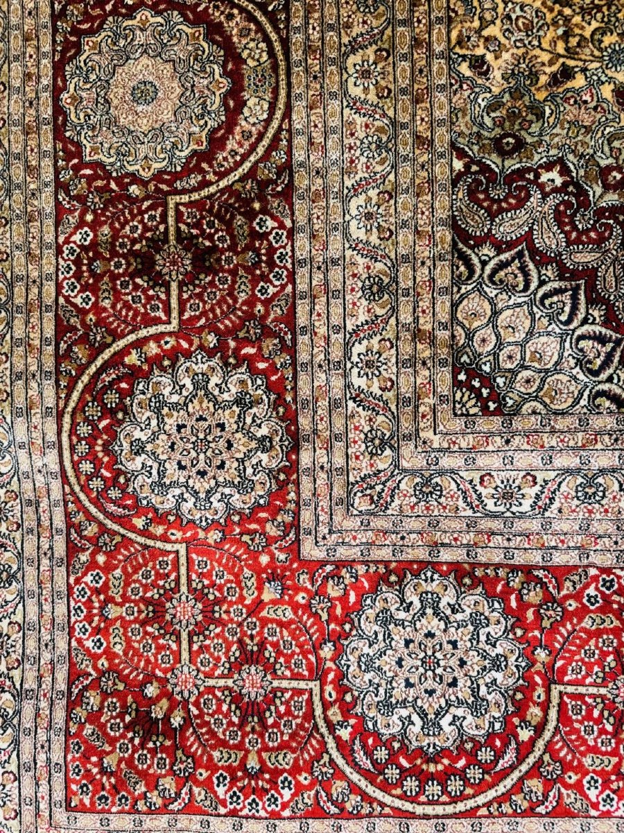 Ghoum Silk Carpet - Iran, Imperial Workshop, Circa 1975-photo-6