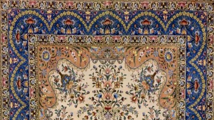 Signed Isfahan Carpet, Iran, Circa 1960/65, Imperial Workshop-photo-2