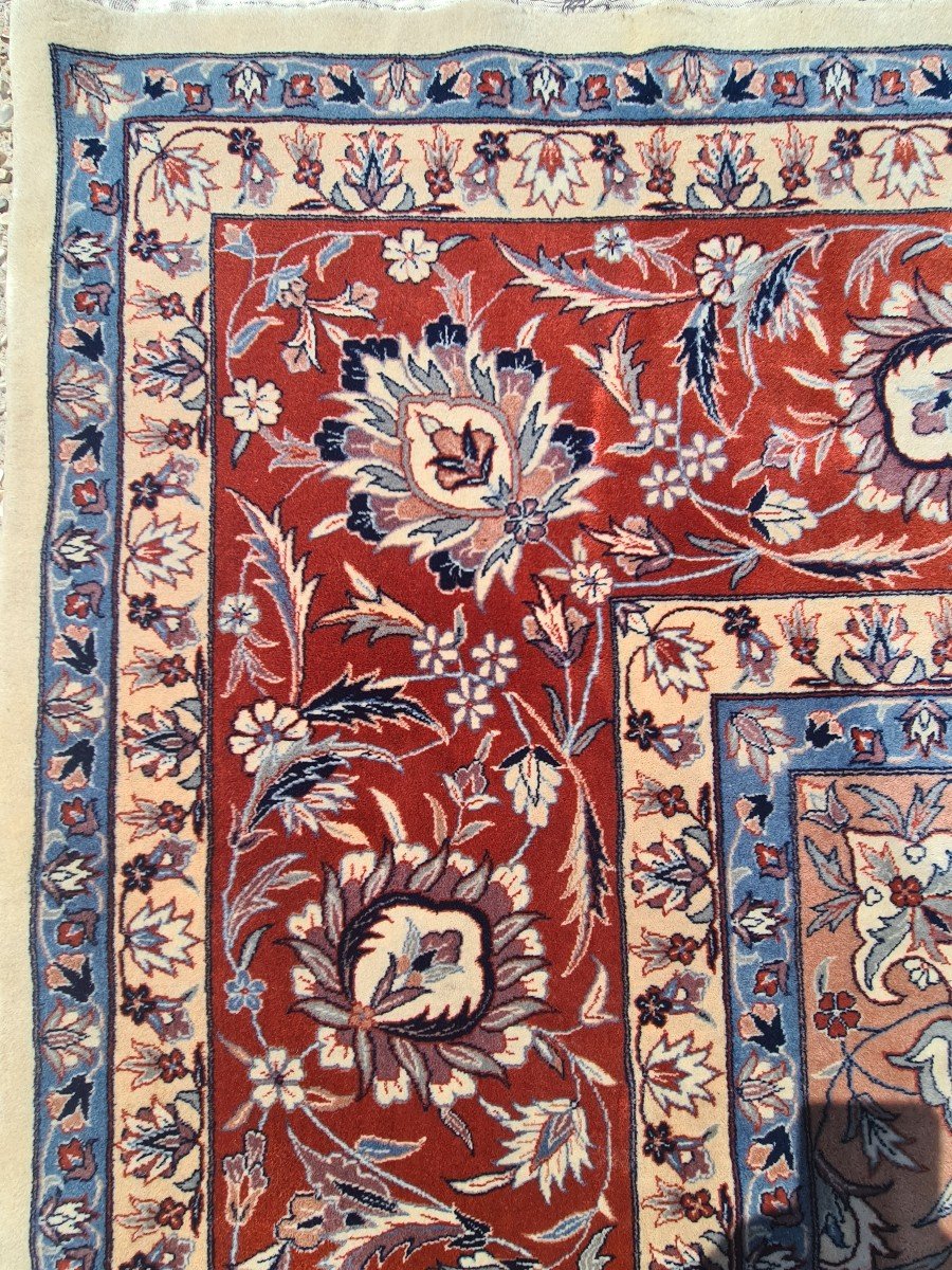 Important Isfahan In Wool Iran Circa 1960 Shah Period 306x411cm-photo-1