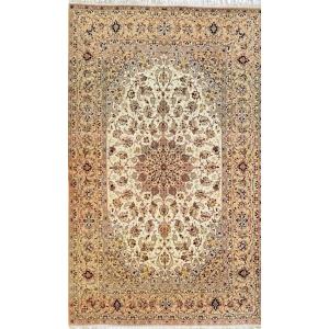 Tapis Ispahan en laine , Iran,  Epoque Du Shah