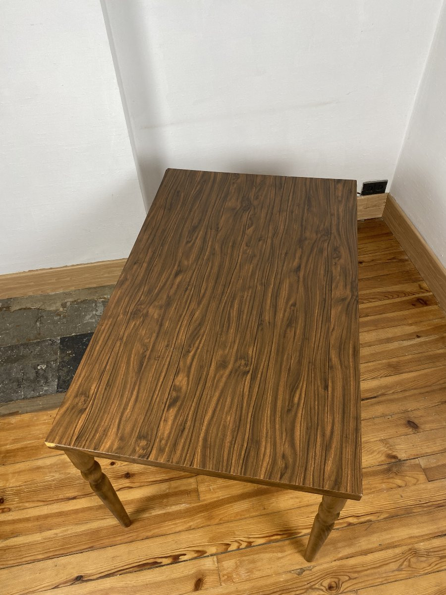 Table Baumann des Années 60 en Bois Plaqué-photo-5