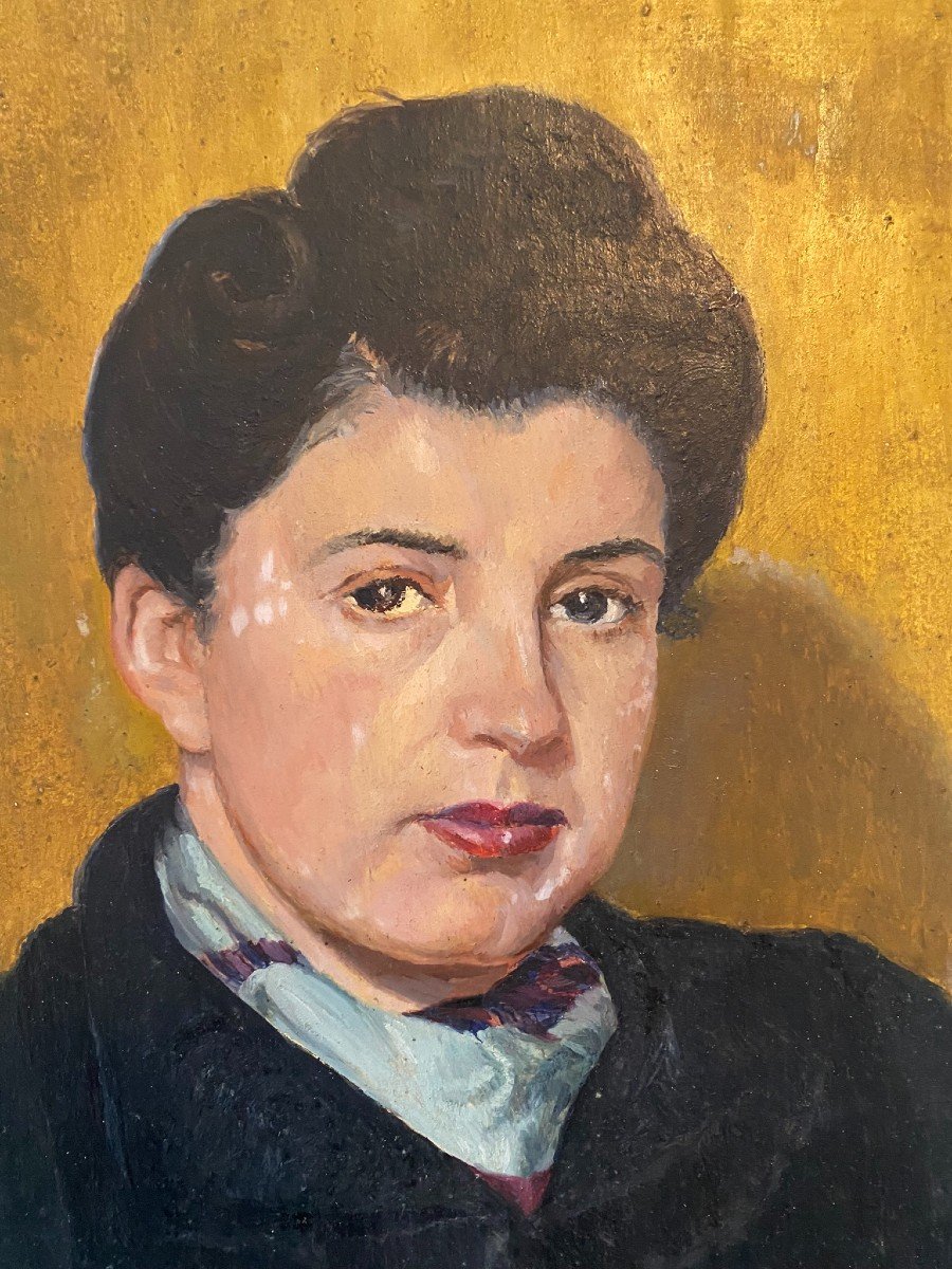 Portrait De Femme Du XXème Siècle-photo-4