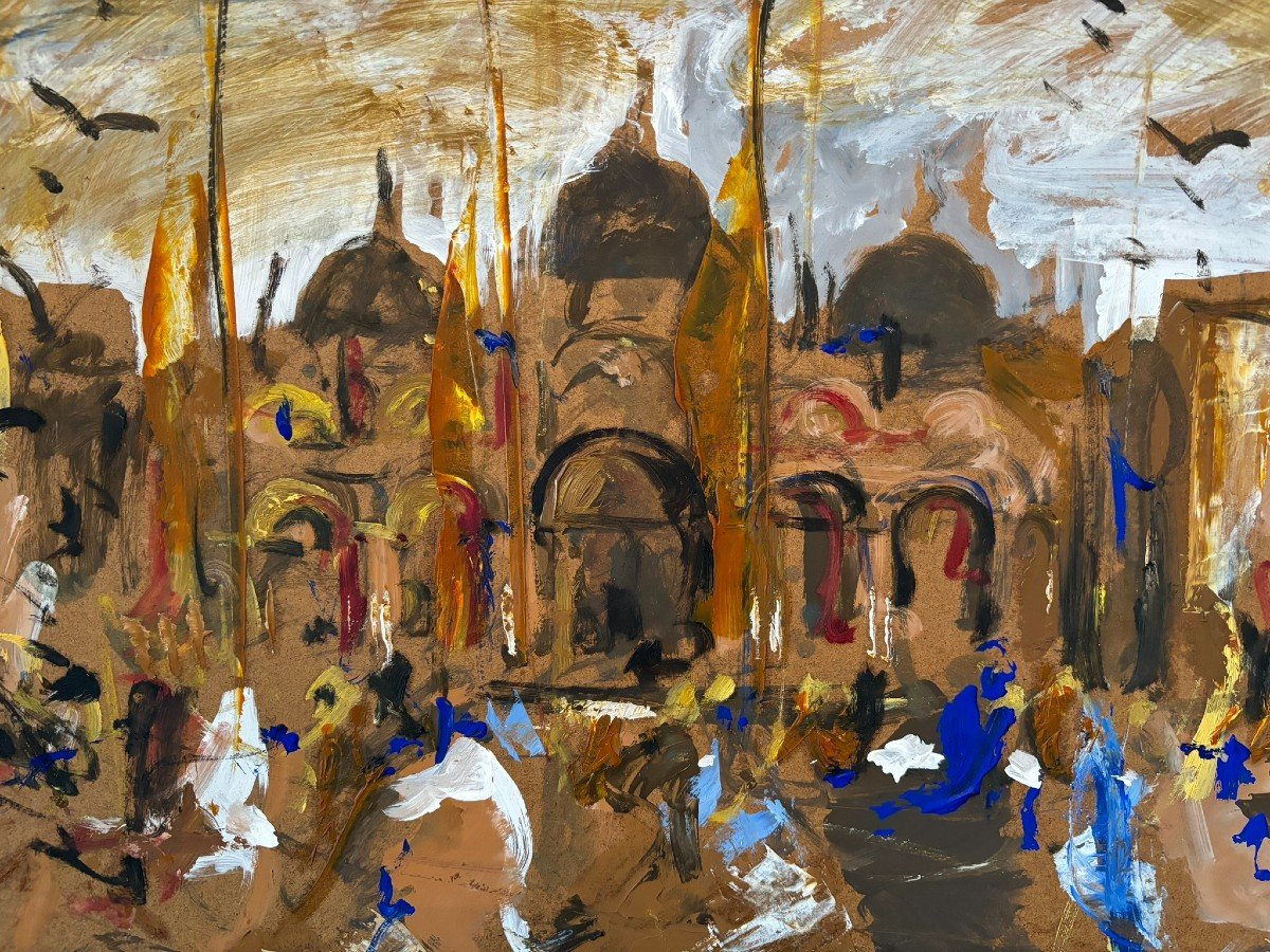 Saint Mark's Basilica In Venice Signed-photo-3