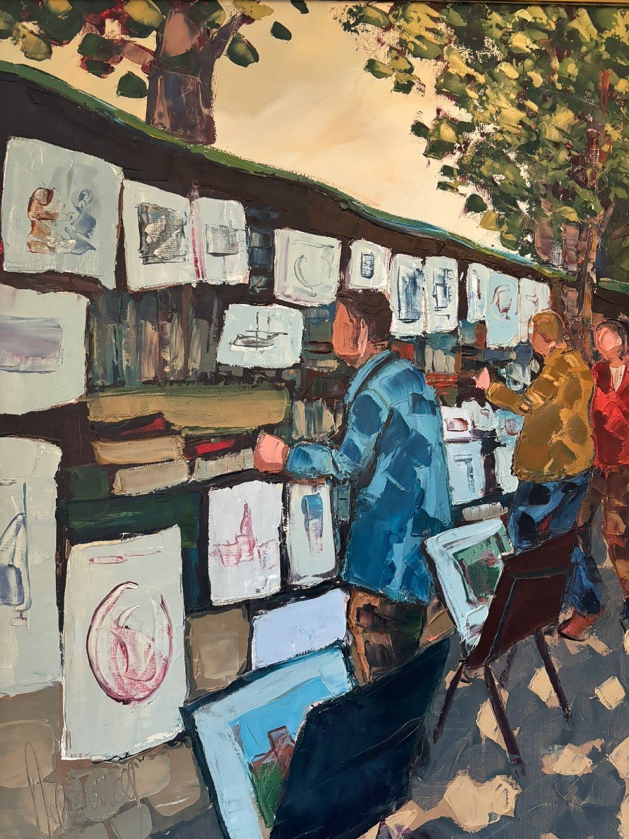 The Bouquinistes In Paris-photo-4