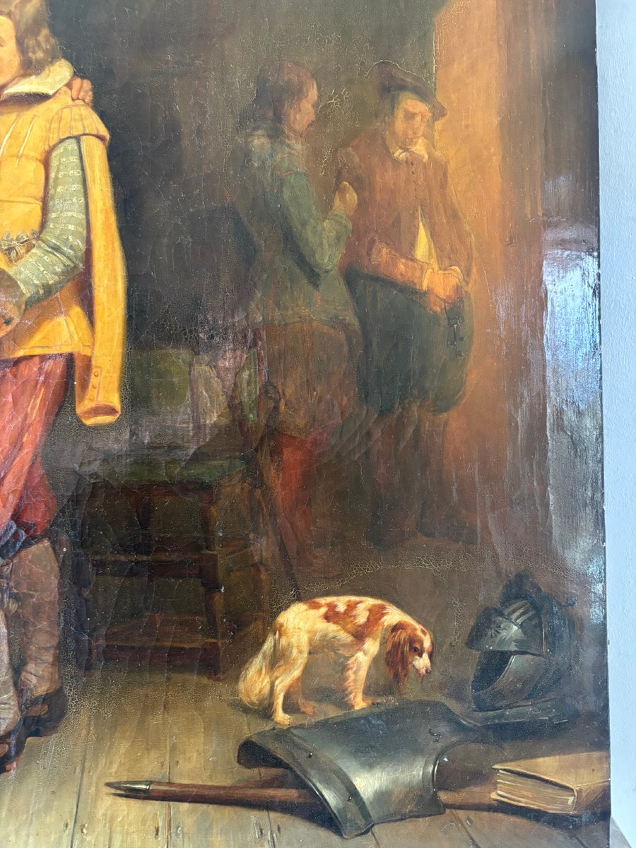 The Painter's Studio From 1840 Signed-photo-5