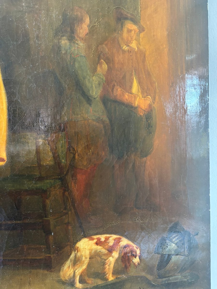 The Painter's Studio From 1840 Signed-photo-8