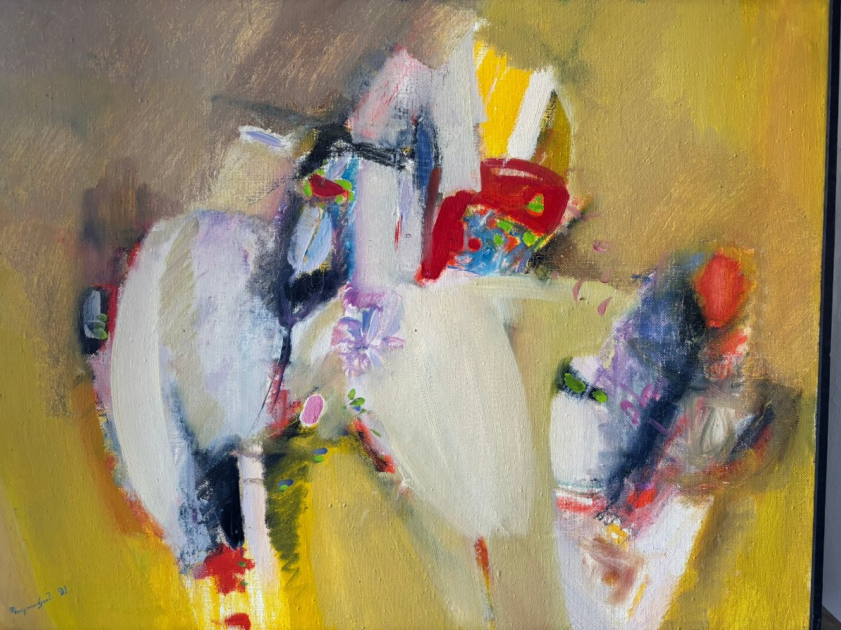 Peinture Abstraite Russe De 1991-photo-3