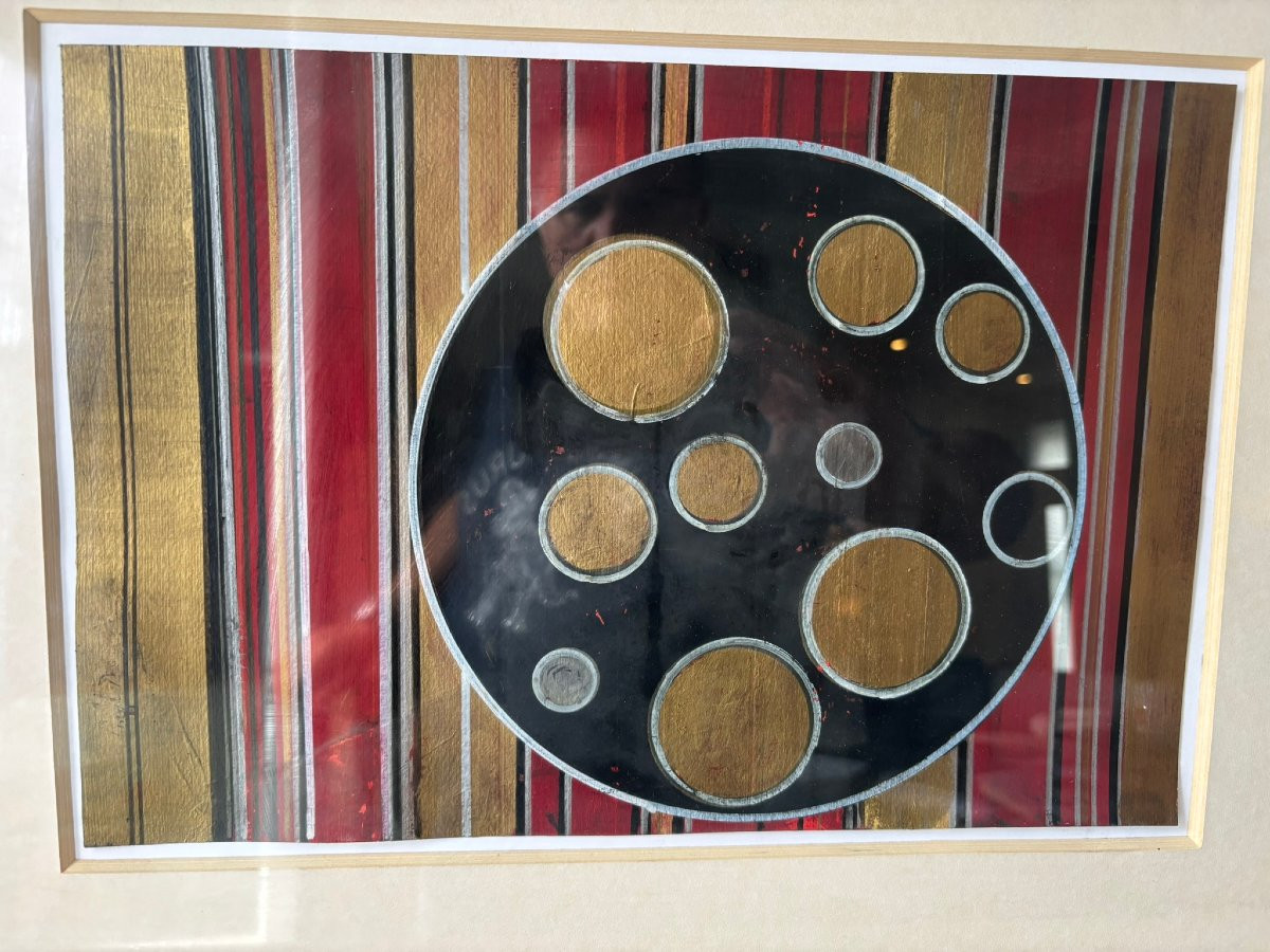 Composition abstraites signée Caceres-photo-2