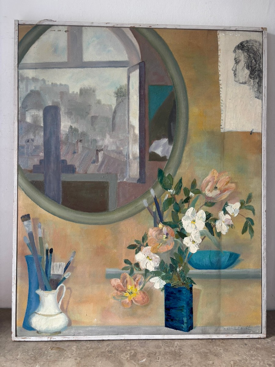 Nature morte signée Marina Bardet