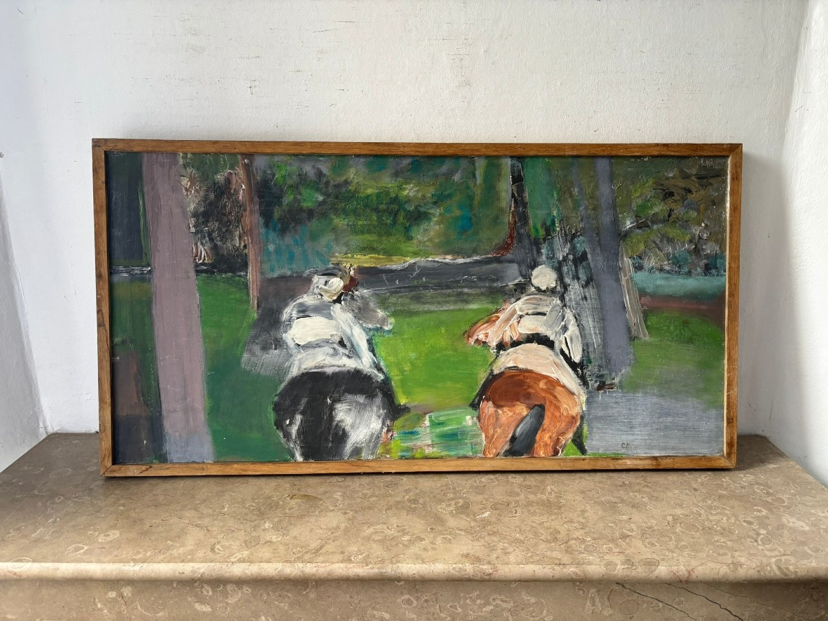 Jockey Landscape By Caka
