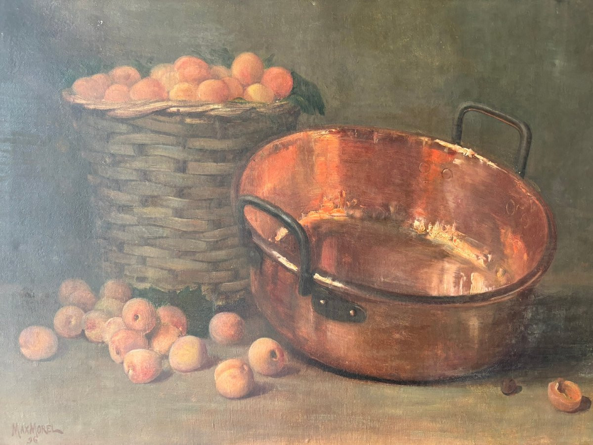 Nature morte signée de 1896-photo-2