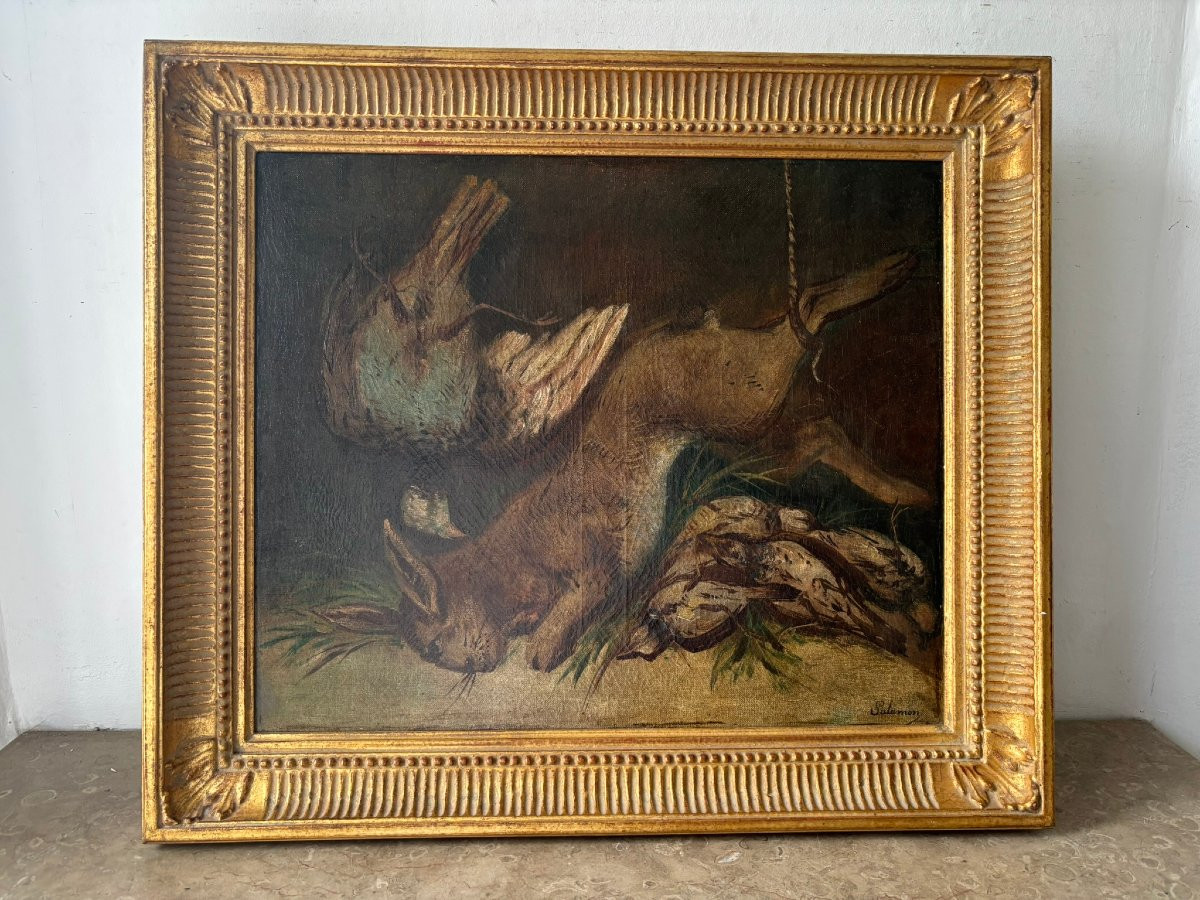 Signed Still Life From The 19th Century-photo-1