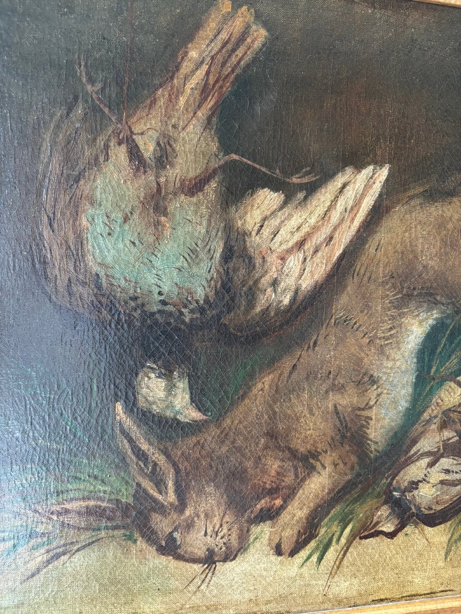 Signed Still Life From The 19th Century-photo-3