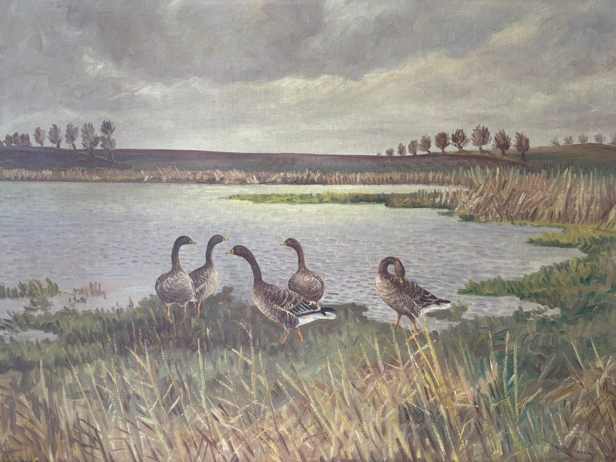Ecole Danoise paysage de 1936-photo-2