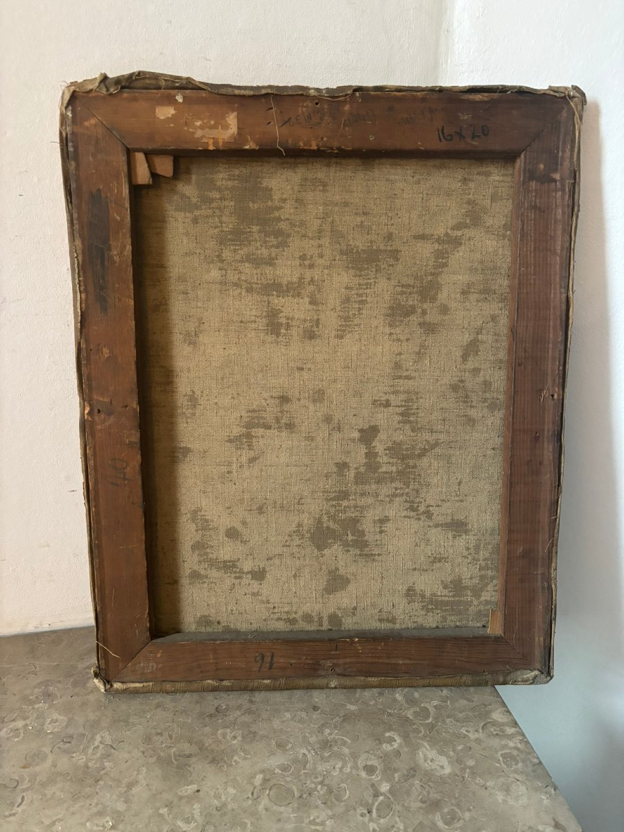 Portrait Of A Woman Signed Leon Kelly (1901-1982)-photo-5