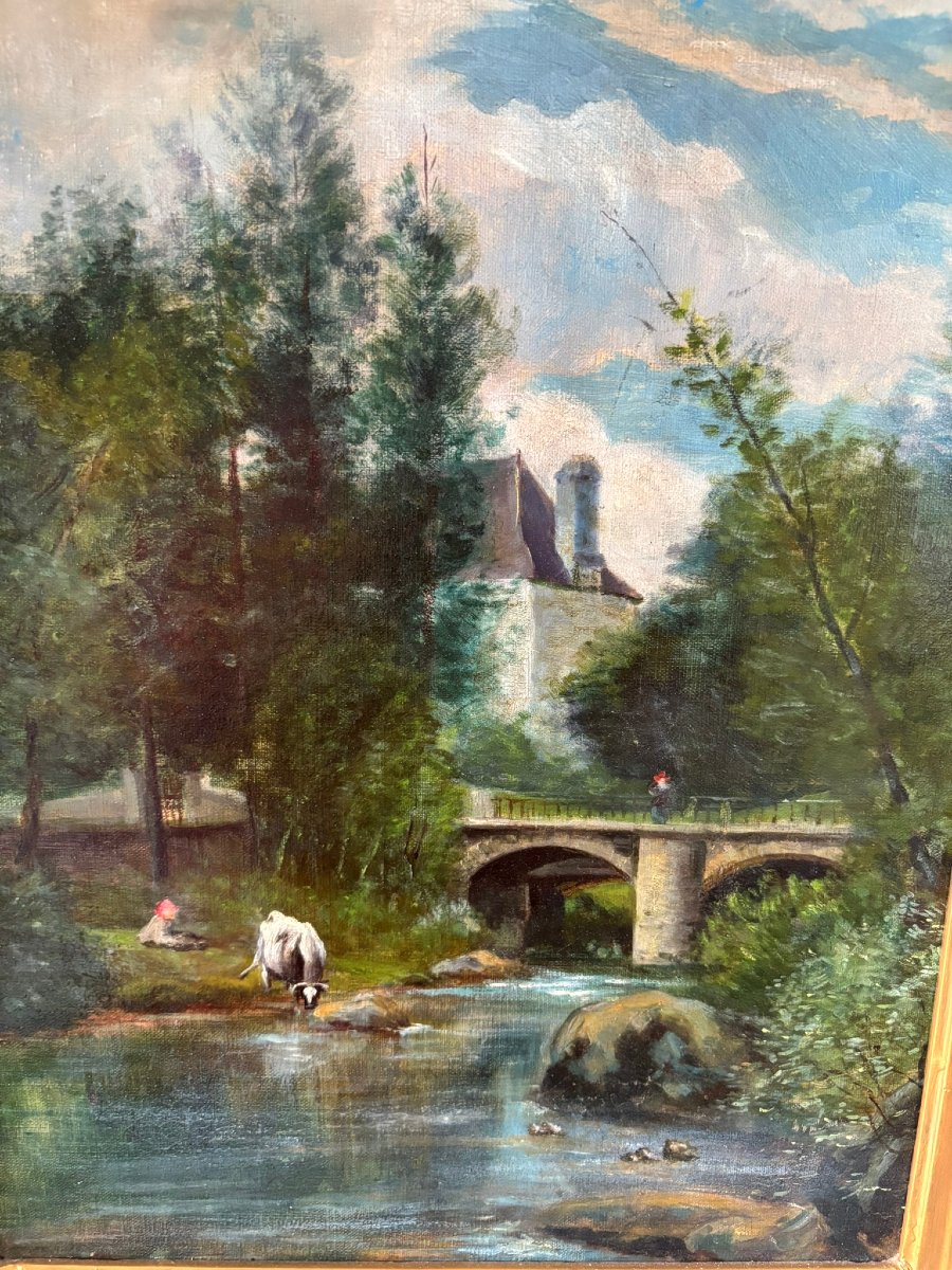 Paysage XIX ème siècle-photo-4