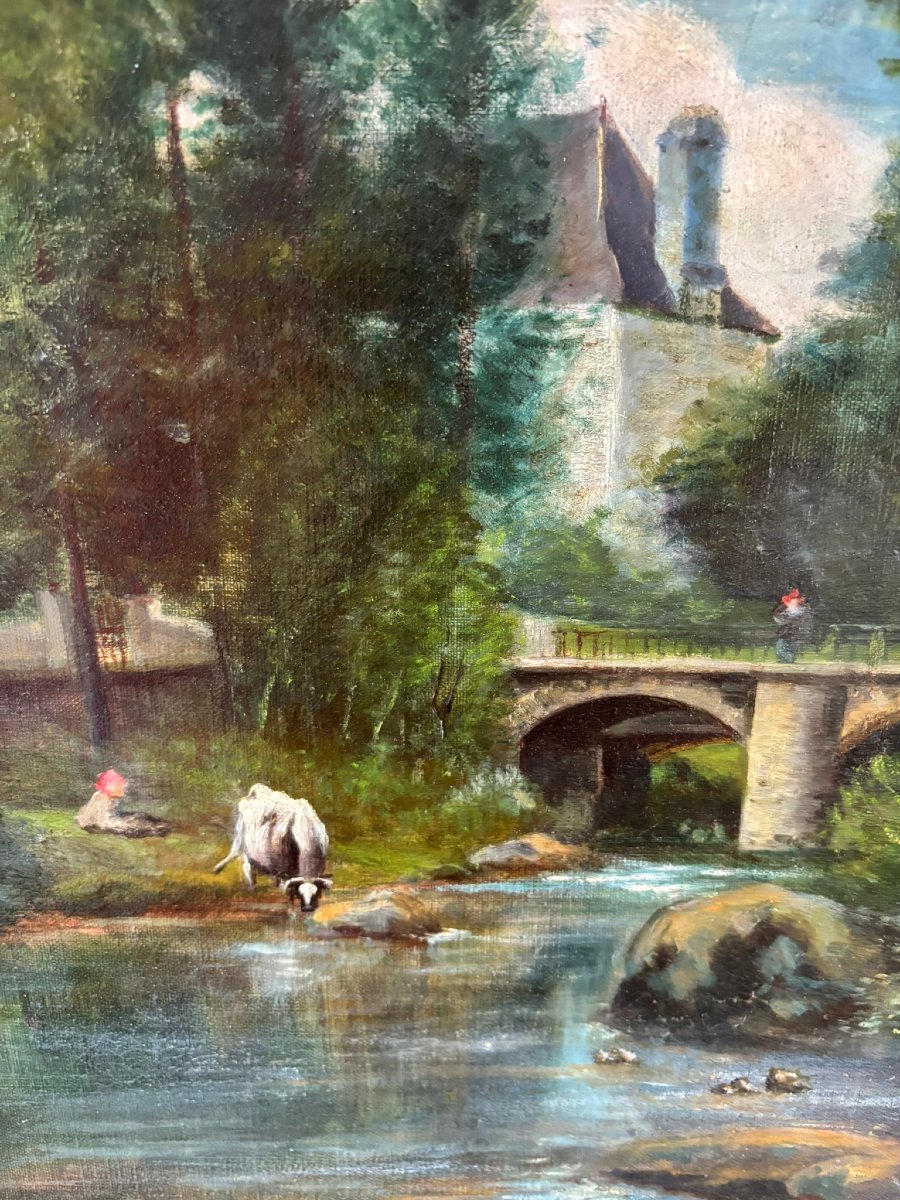 Paysage XIX ème siècle-photo-4