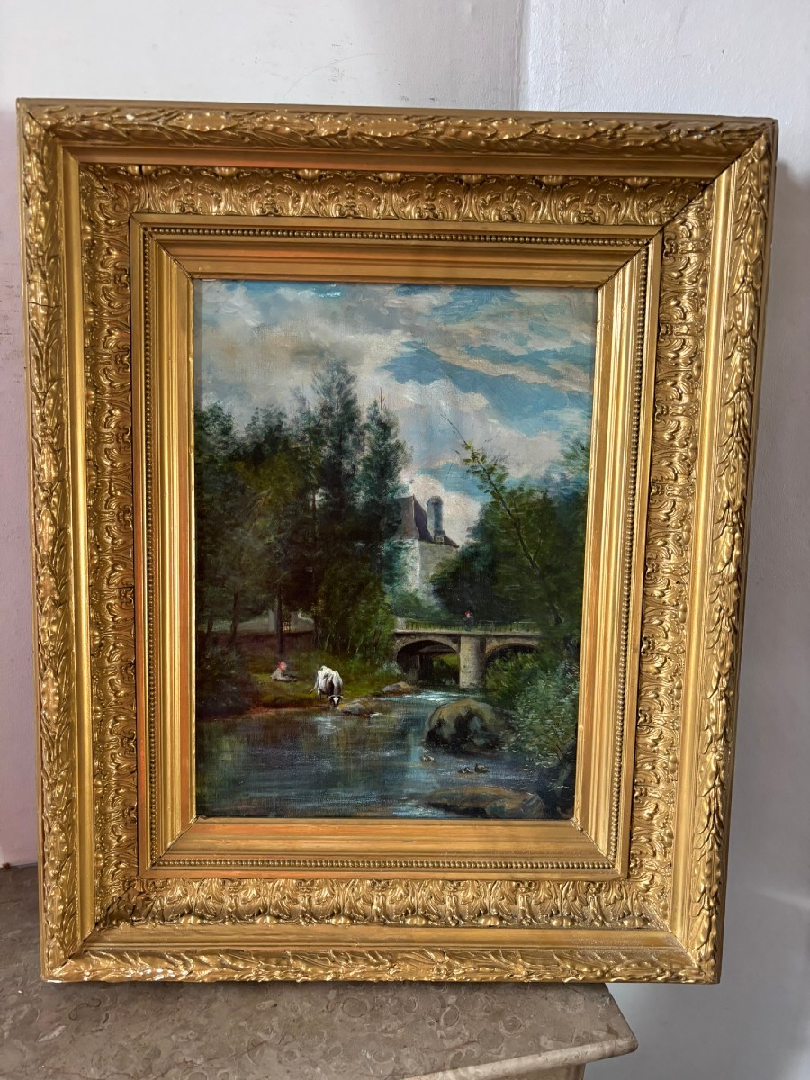 Paysage XIX ème siècle