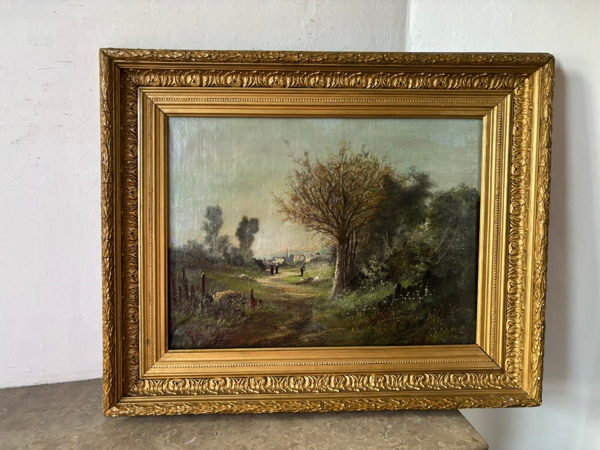 Paysage du XIXè siècle -photo-2