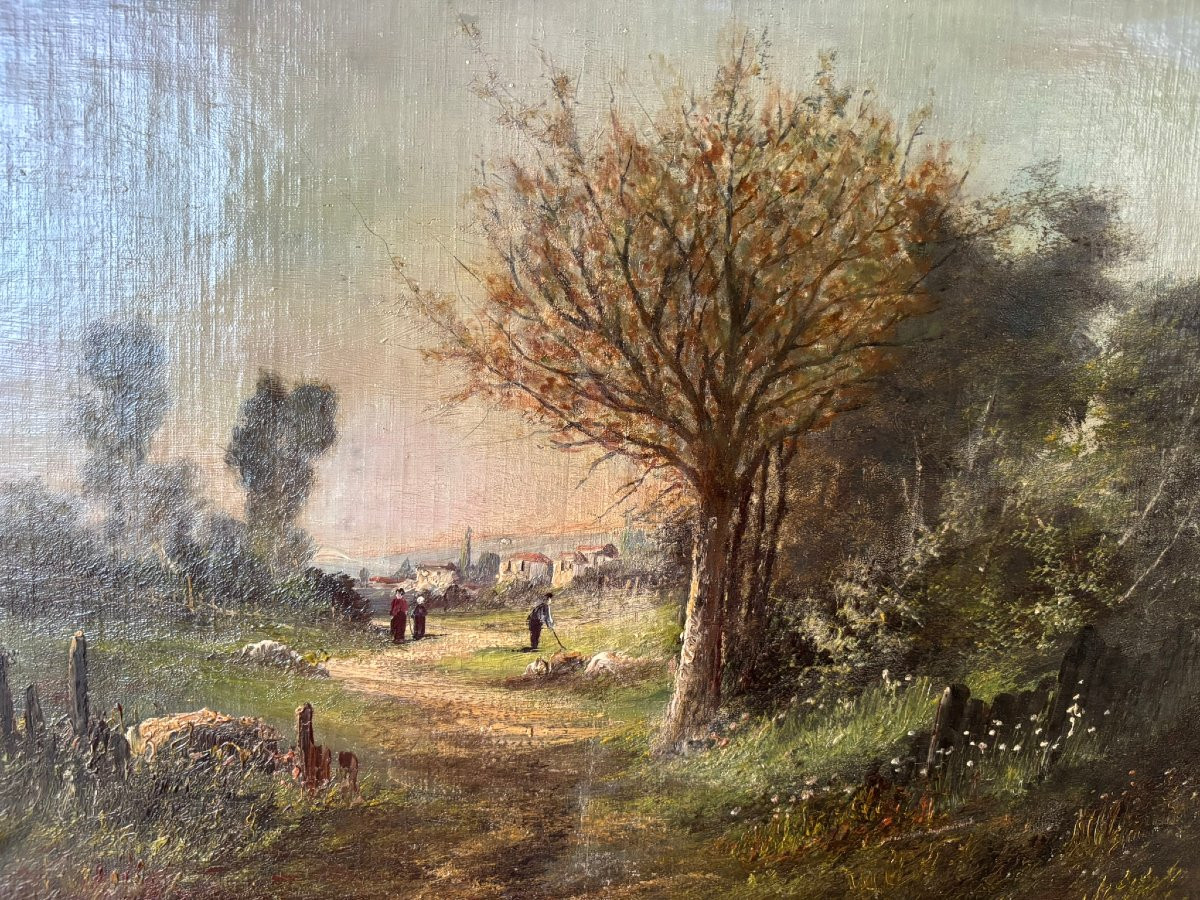 Paysage du XIXè siècle -photo-4