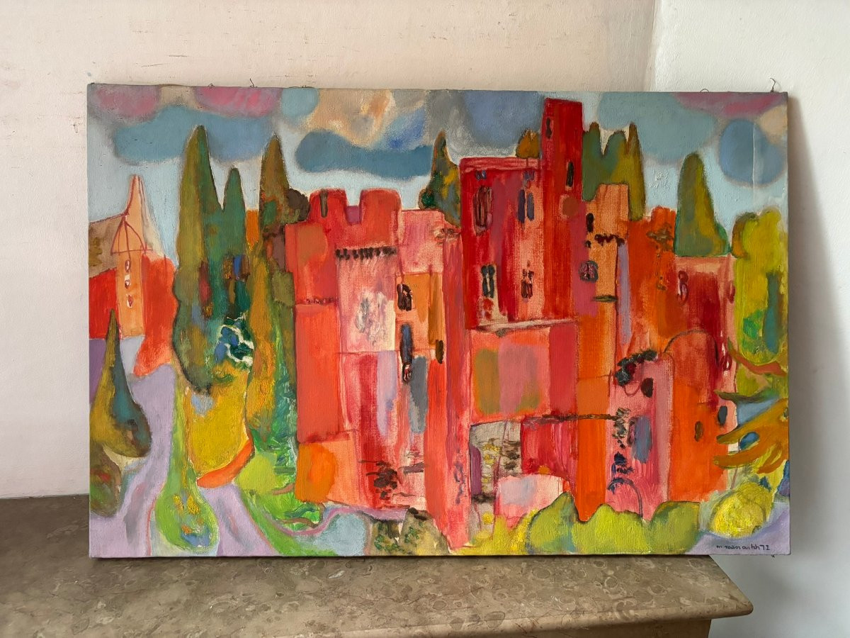 Chateau signé Todorovitch de 1972-photo-1