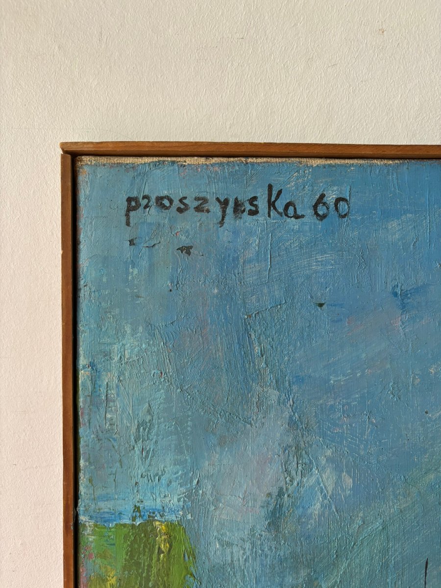 Notre Dame de Paris signé Proszynska daté de 1960-photo-4