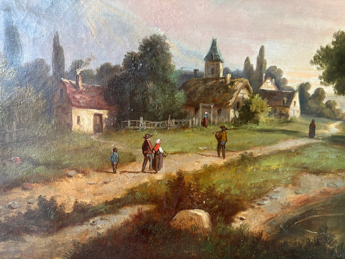 Promenade en foret XIXème siècle-photo-3