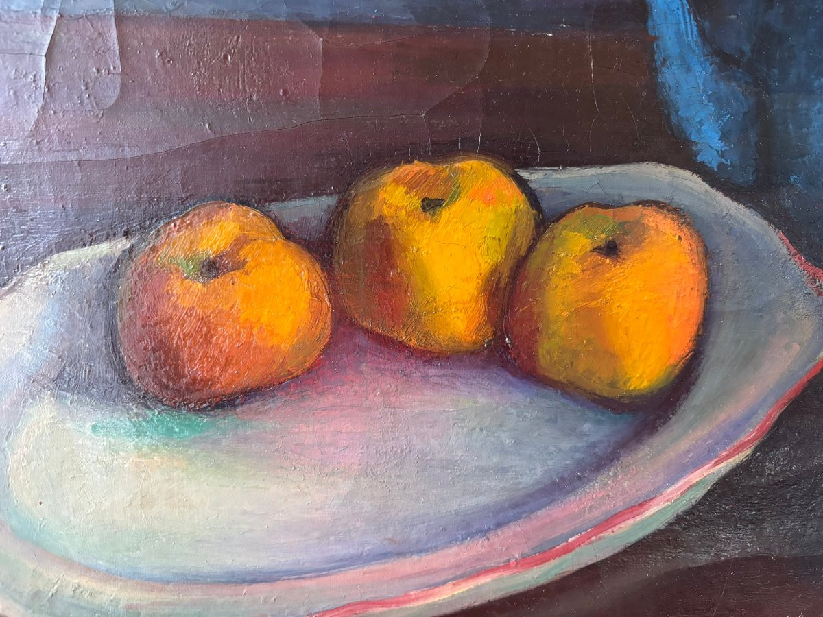 Nature morte signée L.Benisti-photo-3